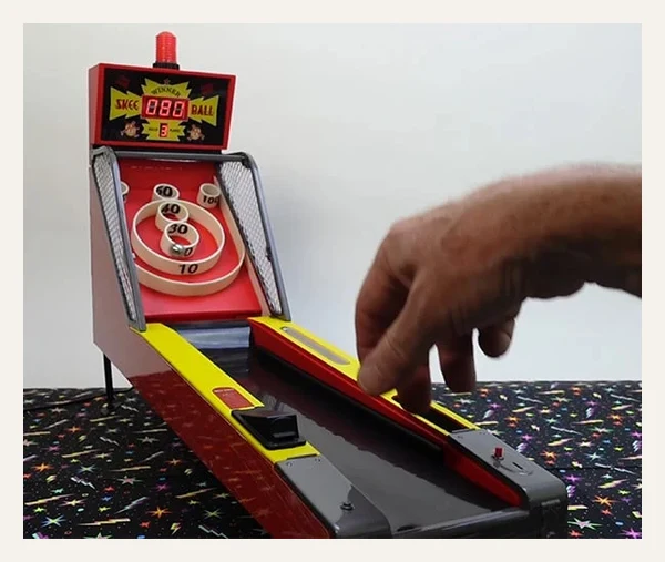Tiny Skee-Ball Machine