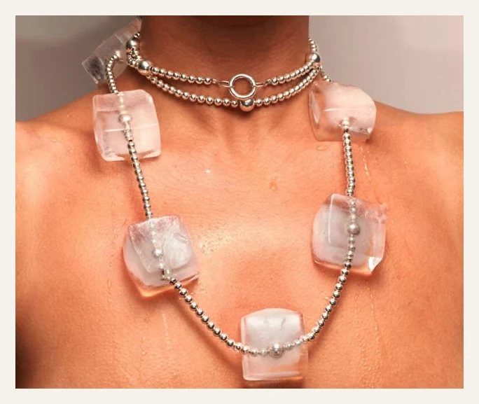 Ice Cube Necklace