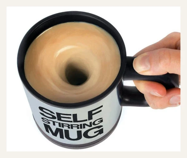 Self Stirring Mug