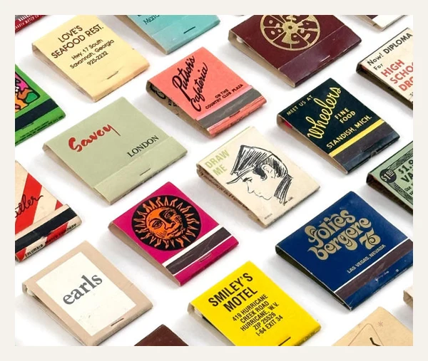 Vintage Matchbooks Collection