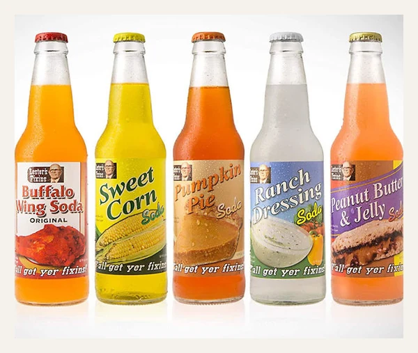 Outrageously Flavored Sodas