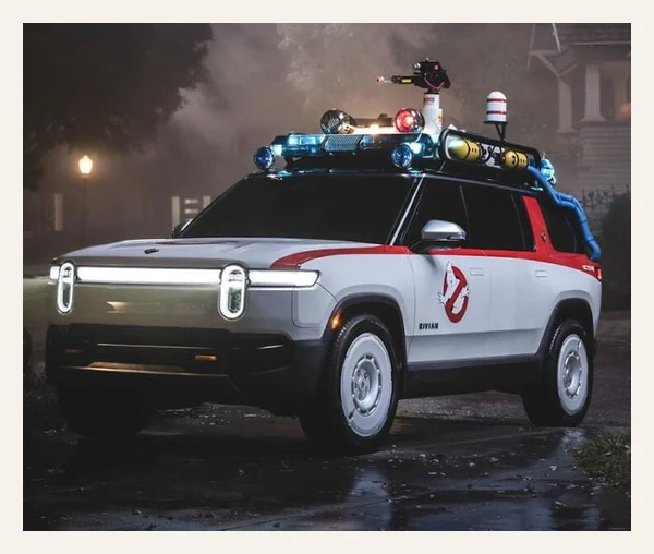 Rivian x Ghostbusters Halloween Update