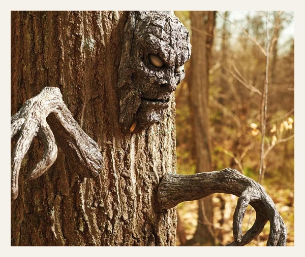 Creepy Tree Arms And Face Set