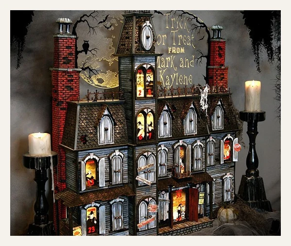 Halloween Advent Calendar Mansion