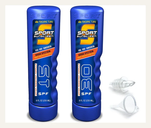 Sunscreen Bottle Hidden Flask
