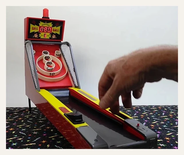 Tiny Skee-Ball Machine