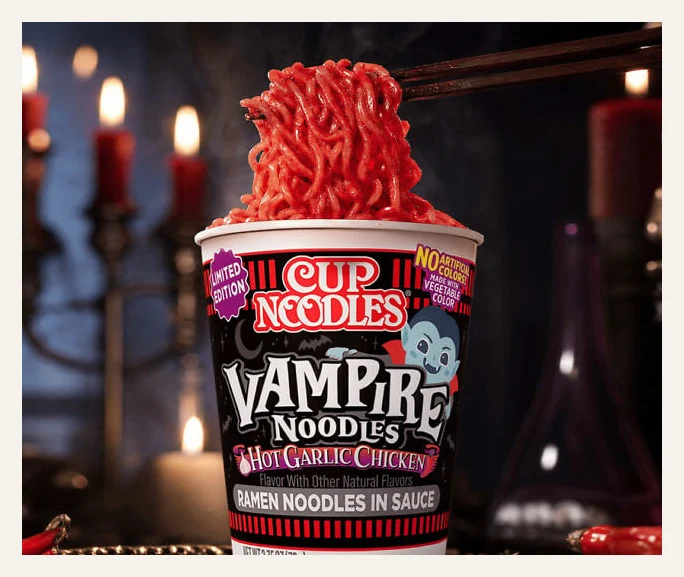 Vampire Ramen Noodles