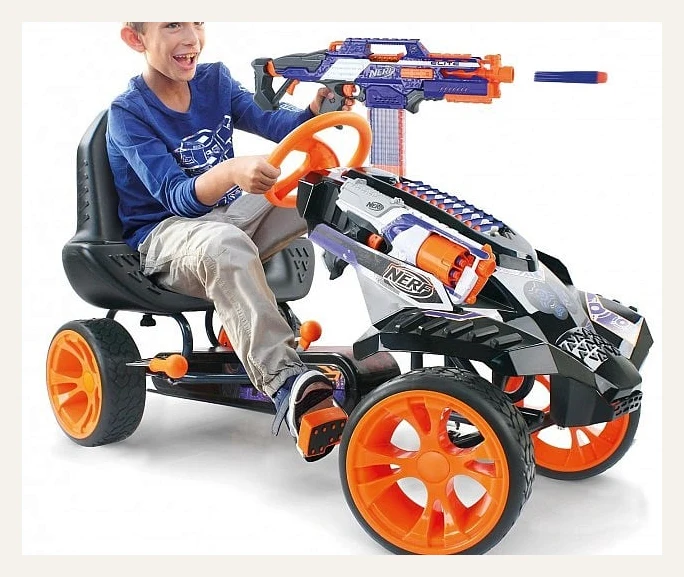 NERF Battle Pedal Powered Go-Kart