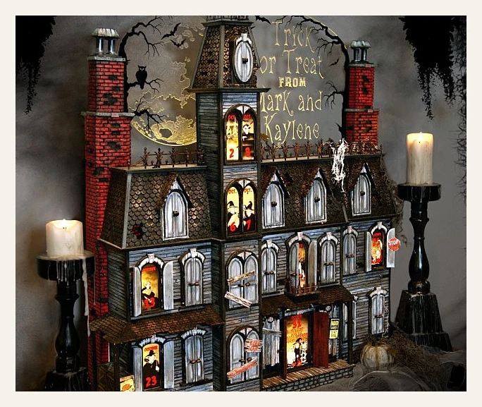 Halloween Advent Calendar Mansion
