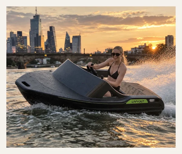 Livvolt Electric Kart Boat